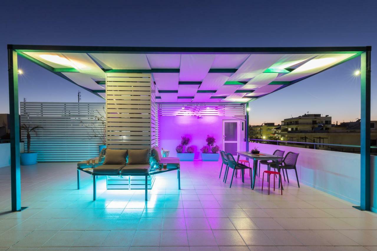 Groovy & Cozy Apt With Private Seaview Rooftop Terrace Rhodes City Exterior foto
