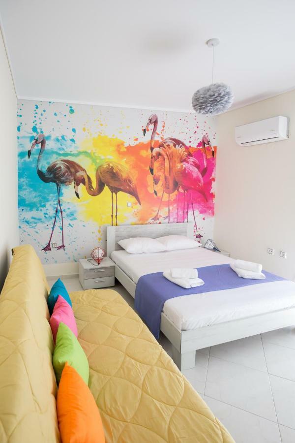 Groovy & Cozy Apt With Private Seaview Rooftop Terrace Rhodes City Exterior foto
